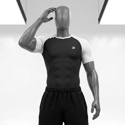 Black & white compression shirt special edition