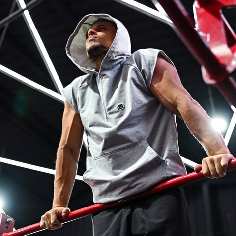 Phantom sleeveless hoodie