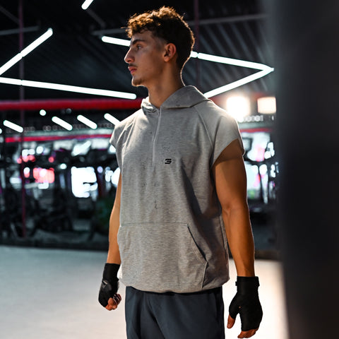 Phantom sleeveless hoodie