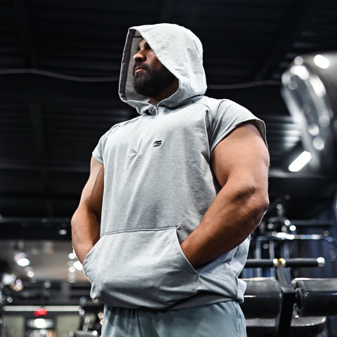 Phantom sleeveless hoodie