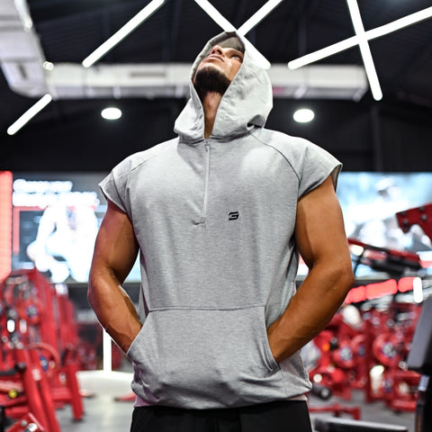 Phantom sleeveless hoodie