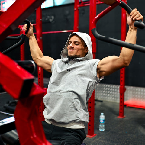 Phantom sleeveless hoodie