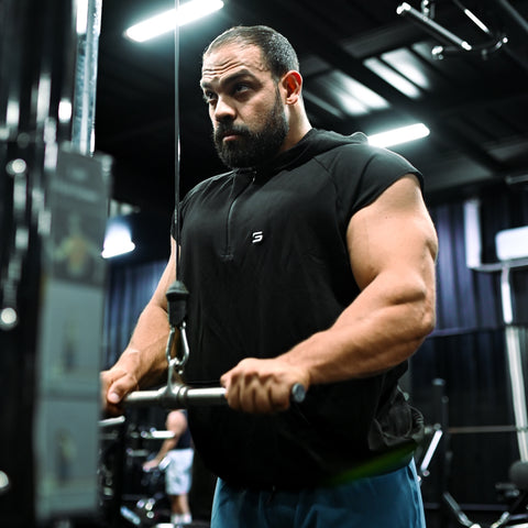 Phantom sleeveless hoodie